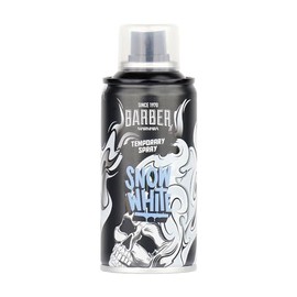 Marmara Barber Temporary Spray, Hair Color Spray, Hair Colour Washable, Colour Hair Spray 150ml (Snow White)