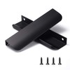 Satanga Edge Matt Black Finger pulls for cabinets Kitchen Concealed