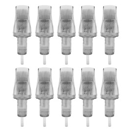 10pcs Microblading Replacement Needle Stainless Steel 0.35mm Precise Fast Coloring Shading Cartridges Needles 1235RM