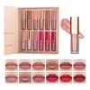 12 Colores Labiales Mate Indelebles Pintalabios Antiagua Set