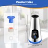Hibbent Pull Down Kitchen Faucet Head Replacement, 4 Function LED