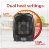 BLACK+DECKER Portable Space Heater, Room Space Heater with Carry Handle