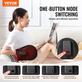 CooFel Red Light Therapy for Hand 660nm & 850nm Red Light Therapy Hand Glove