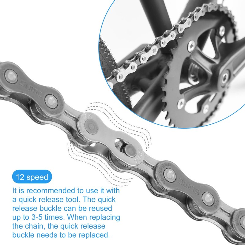 Bike Quick Release Chain,Bicycle Missing Link,Bicycle Chain Link Connector, for