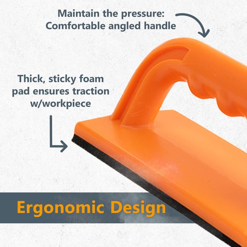 POWERTEC 71032 - Bloque de empuje con mango Egronómico con