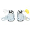 Pair of Front Door Lock Cylinder Set 6905135070 Aluminum Alloy