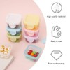 woojfcang 8 Pcs Mini Food Containers with Lid Sauce Pots