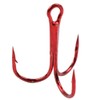 YATROUYS 100pcs Fishing Hook Treble Hooks High Carbon Treble Hooks