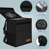 Femuar Leak Proof Car Trash Can with Lid - Waterproof