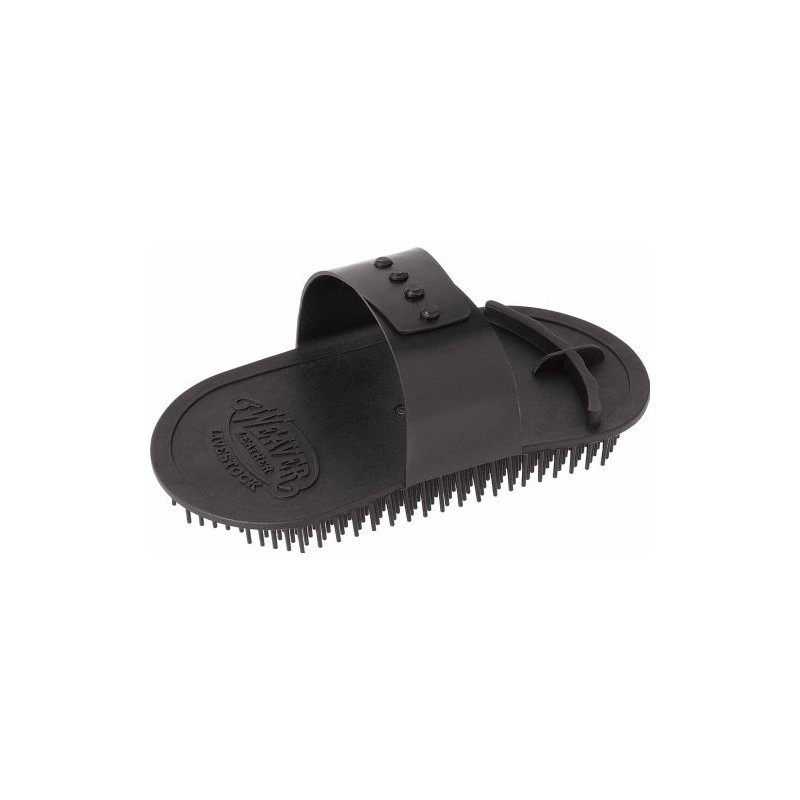 Weaver Leather Livestock Massage Brush Black
