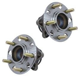 TRQ Rear Wheel Hub Bearings Assembly Set Compatible with 2015-2019 Hyundai Sonata 2016-2021 Tucson 2019-2022 Veloster N 2017-2020 Kia Cadenza 2016-2020 Optima 2017-2021 Sportage