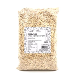 CAZEL Especias & Condimentos Avena En Hojuela Entera Premium Natural 500g