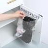 Lnngub 2 Pcs Sticky Wall Mount Mesh Plastic Bag Holder