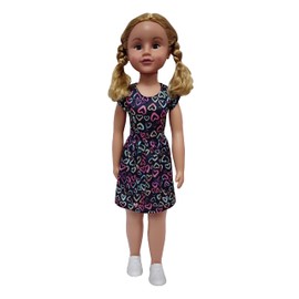 Uneeda 32" Life-Size Wispy Walker Doll, Hearts