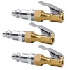 MACHSWON Pack of 3 Air Chucks Heavy Duty Closed Flow