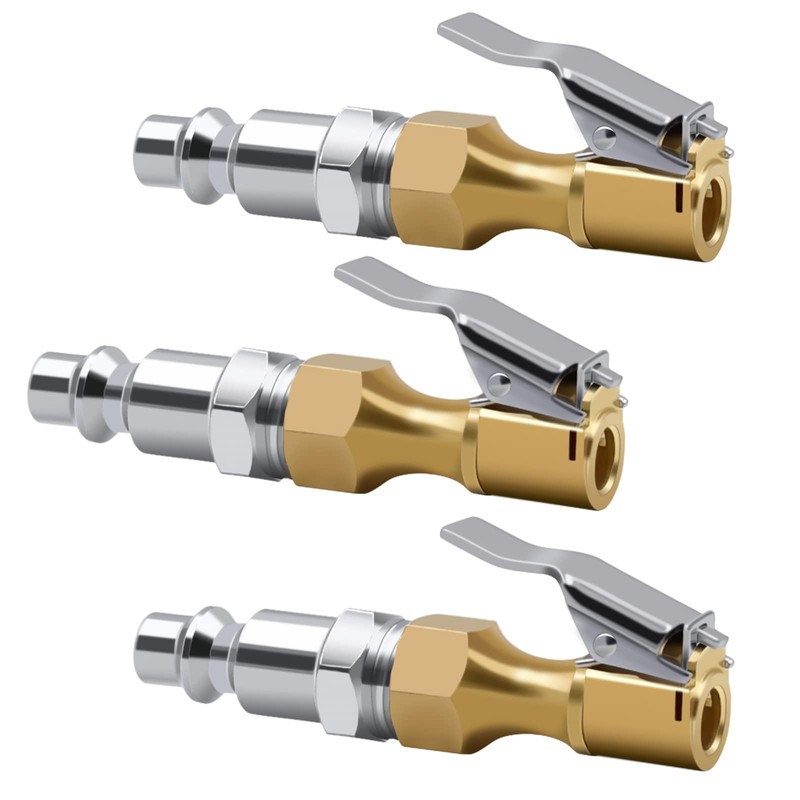 MACHSWON Pack of 3 Air Chucks Heavy Duty Closed Flow