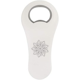 'Lineart Doodle ' Bottle Opener Fridge Magnet (BO00090388)