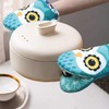 Alselo Mini Oven Mitts,2pk - Silicone Little Kitchen Gloves, Heat