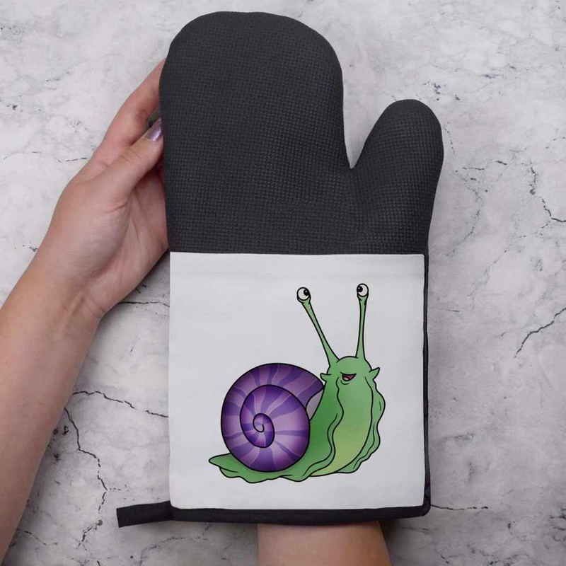 'Happy Snail' Oven Glove/Mitt (OG00051687)
