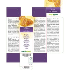 Propolis (Propolis) Resin Alcohol-Free Mother Tincture Naturalma | Liquid Extract Drops 120 ml | Food Supplement