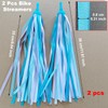 Taicols Kid's Bicycle Handlebar Streamers - 2 Pcs Rainbow Tassels