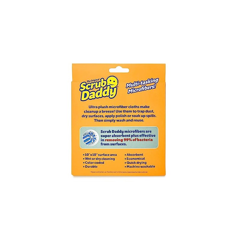 Scrub Daddy Microfibras Multiusos (2 Pack)