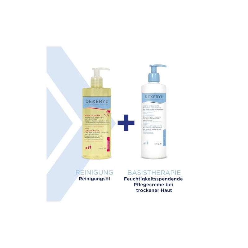Dexeryl Crema Emoliente seco 500g Piel