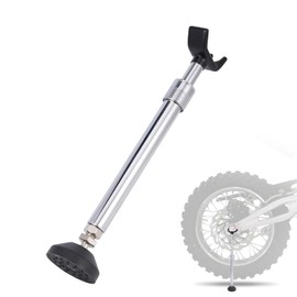 JFG RACING Motorcycle Rear Wheel Stand, Motorcycle Portable Lift Stand, Portable Front Wheel Cleaning Tyre Wash Stand, Adjustable, Universal, for Motorcycle, Dirt Bikes