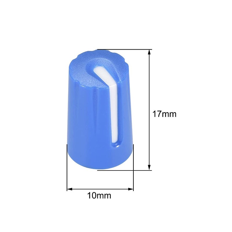 uxcell 5pcs,Potentiometer Control Knobs For Electric Guitar Acrylic Volume Tone