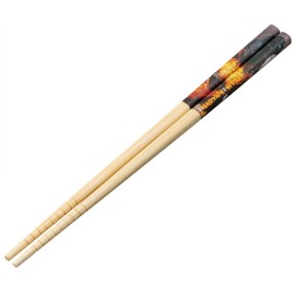 Skater ANT4-A Godzilla 1995 Bamboo Safety Chopsticks, 8.3 inches (21 cm)