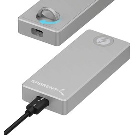 Sabrent Thunderbolt NVME screwless enclosure
