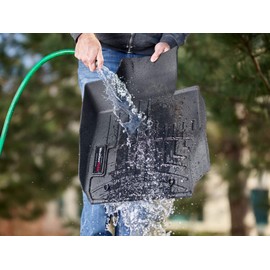 WeatherTech Custom Fit FloorLiners for Silverado 1500, Silverado 1500 LTD, Silverado 2500HD/3500HD, Sierra 1500 Limited, Sierra 1500, Sierra 2500HD/3500HD - 1st Row (4614361), Grey