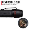 Coast PX9R Rechargeable LED Flashlight with Dual Optic Lighting, Pocket