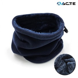 ACTE Windproof Thermal Microfiber Velboa Neck Warmer Velboa Neck Warmer (Navy) 2ea