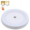 Facon 5-Inch LED RV Panel Light with Touch On/Off Switch, 2 Color Temp 3000K / 4000K, 12V DC Interior Light for RV Motorhome Camper Caravan Marine