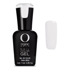 Organic Nails Color Gel Esmalte Para Uñas Organic Nails Moon White 7.5ml