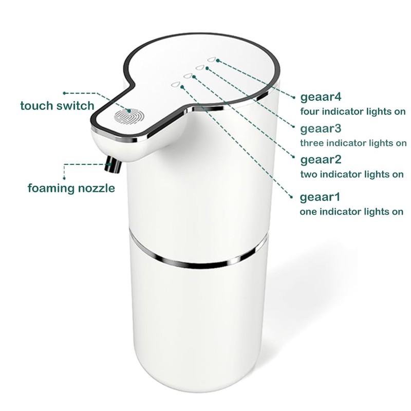 Hqynss Advanced Automatic Foaming Hand Soap Dispenser - Touchless, Convenient