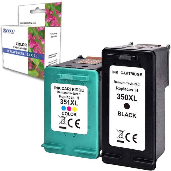 Compatible Printer Cartridges for HP 350 XL Black + 351