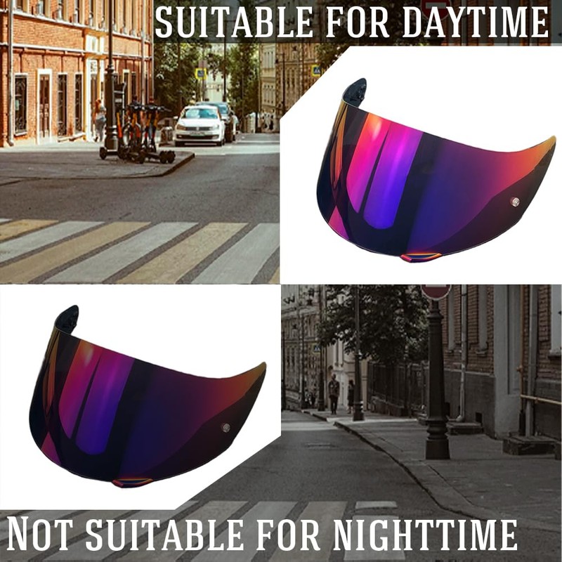 K1 Face Shield Uv-Protected for AGV K1, K1S, K3SV, K5,