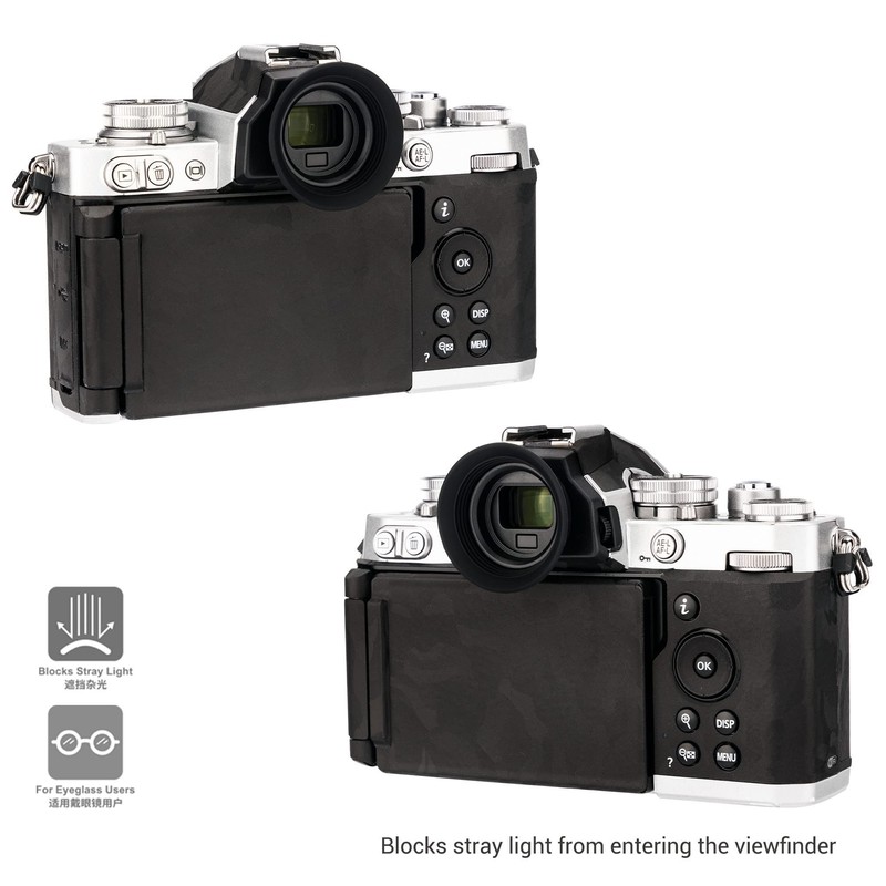 Soft Silicon Camera Viewfinder Eyecup Eyepiece Eyeshade for Nikon Zfc