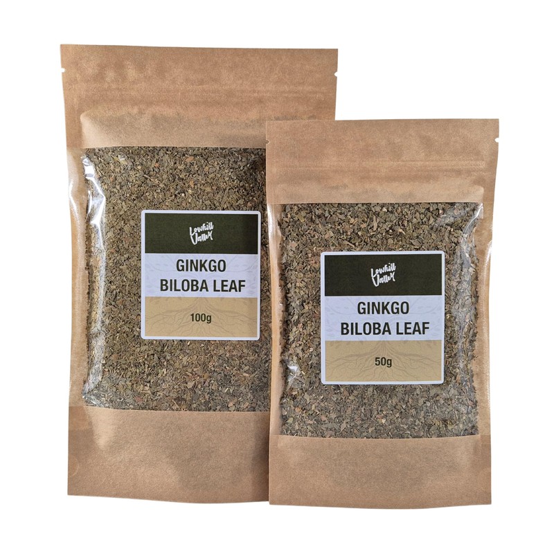 Lowhill Valley Ginkgo Biloba Leaf Herbal Tea - 100% Natural