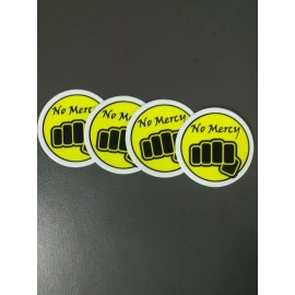 ZJ Designs Cobra Kai No Mercy Decal Sticker 2'' Karate Kid Strike First Strike Hard