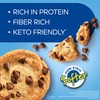 Atkins Chocolate Chip Protein Cookie, Protein Dessert, Rich in Fiber,