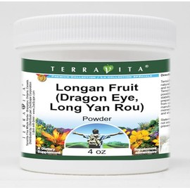 Longan Fruit (Dragon Eye, Long Yan Rou) Powder (4 oz, ZIN: 521851) - 2 Pack