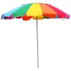 Impact Canopy Beach Umbrella Rainbow Color with Carry Bag -