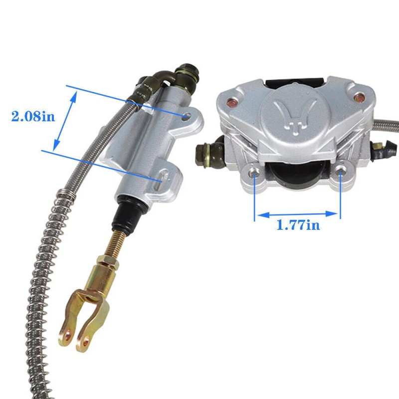 Unbranded 32" Rear Live Axle Kit+Brake Assembly+Sproc