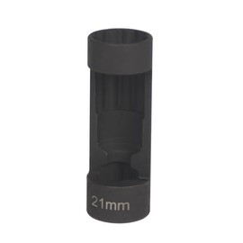 Strut Nut Socket 21mm with 12 Point 1/2" Drive, Suspension Strut Nut Socket Tool for Hex Wrench