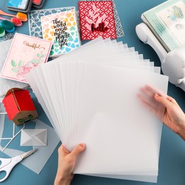 Parchment Paper, 30 Pack Frosted Smooth 8.5" x 11" 93gsm Translucent Paper, Tracing Paper, Vellum Paper for Crafts, Drawing, Card Overlays, Invitation Envelope