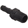 Banjo HB038 Polypropylene Hose Fitting, Adapter, 3/8" NPT Male x
