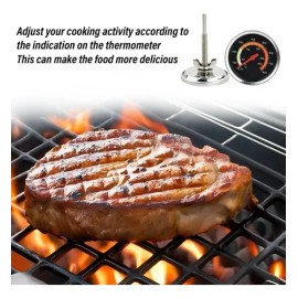 2 Piezas Termómetro Para Horno Asador Parrilla 10c A 400c                                                                                             